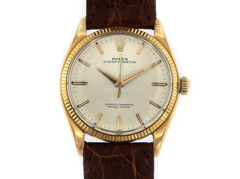 Vendesi Rolex Oyster Perpetual Rose Gold 18kt 0.750 Ovetto